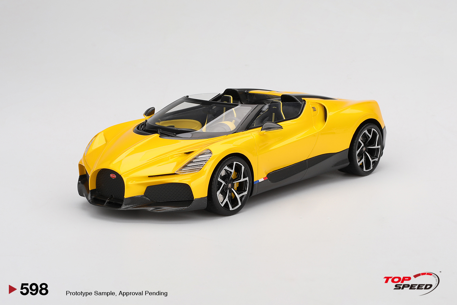 Bugatti W16 Mistral Yellow